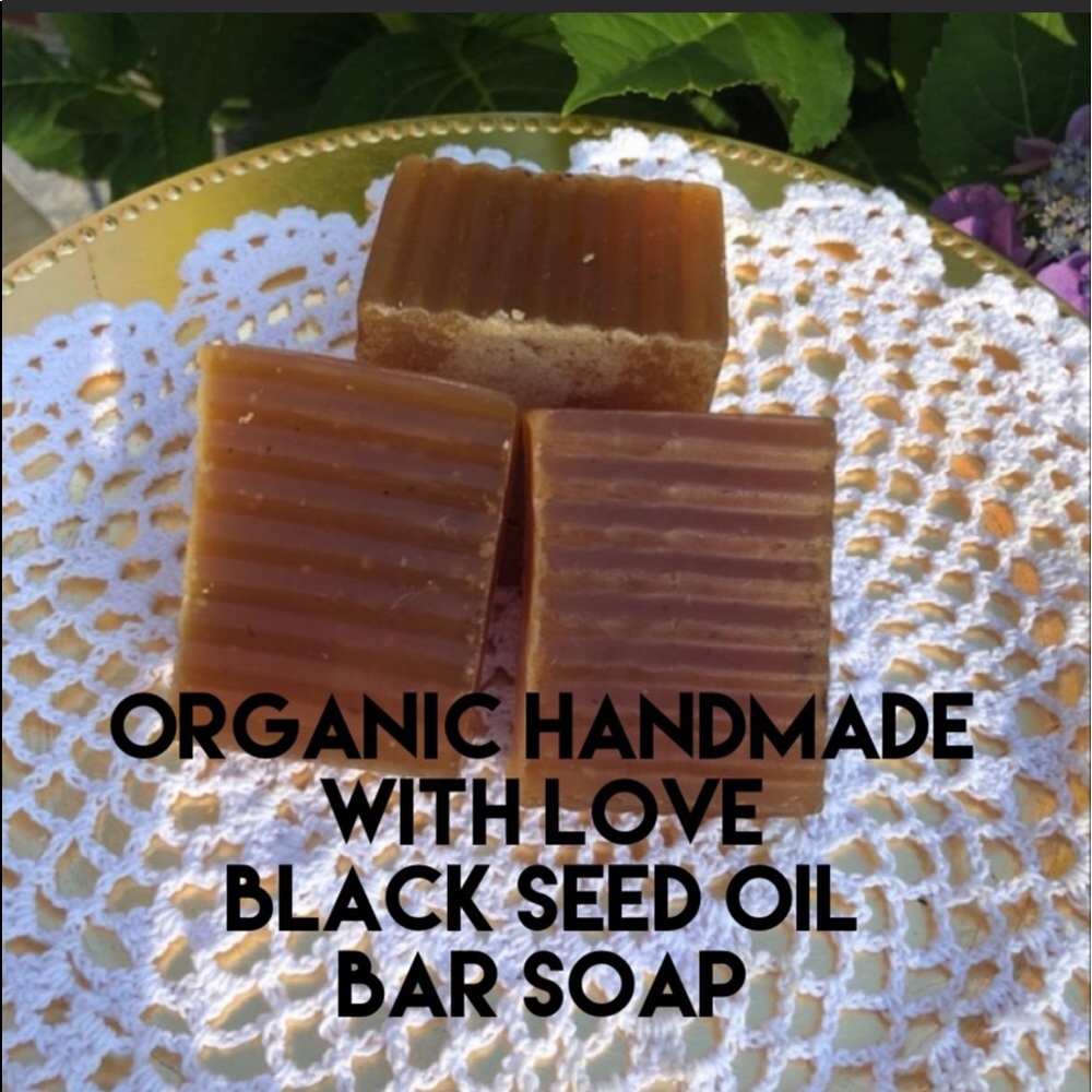 3/$25 Handmade with Love Black Seed Oil Bar Soap NO TRADES CONSIGNMENT